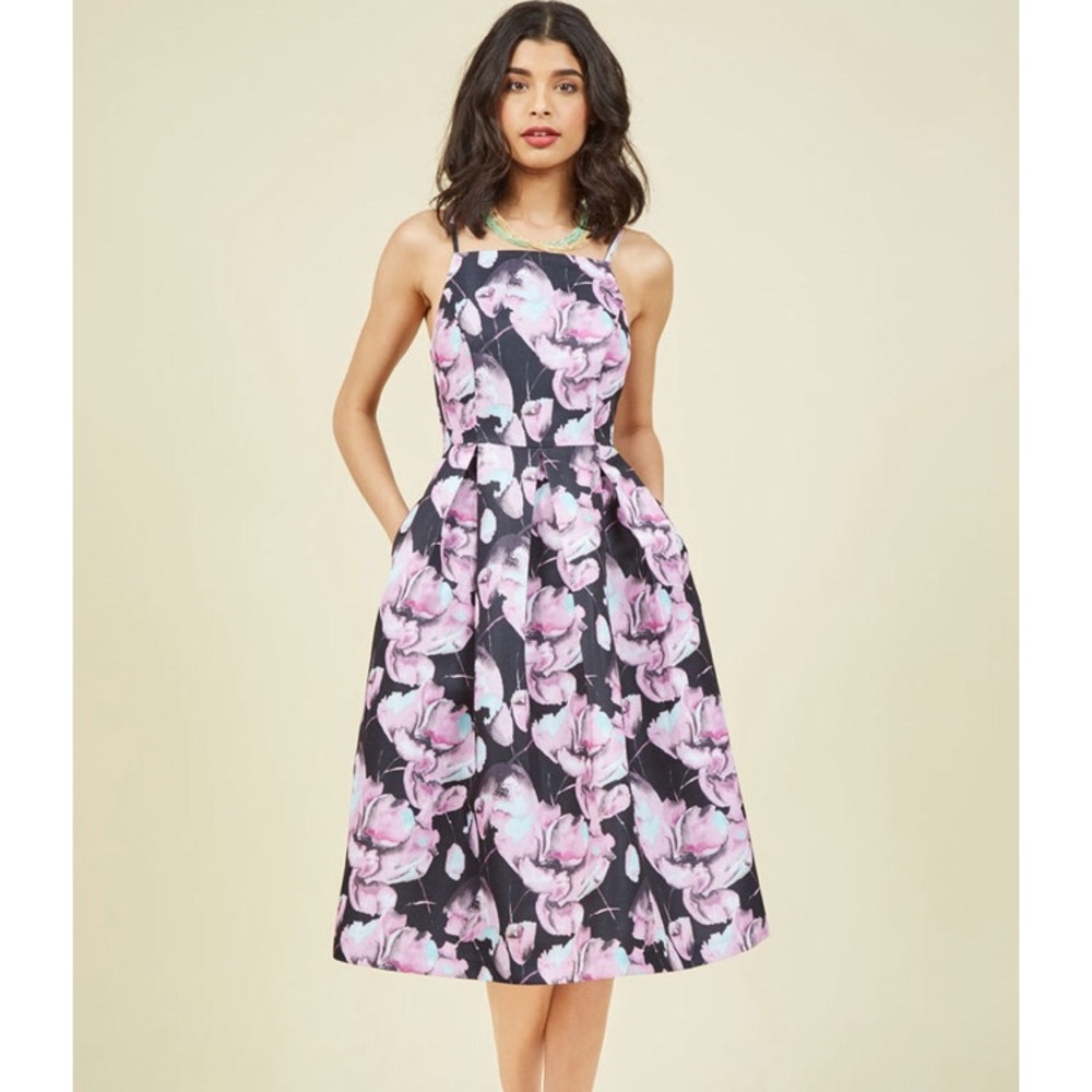 Fit and flare ModCloth dress with pockets!